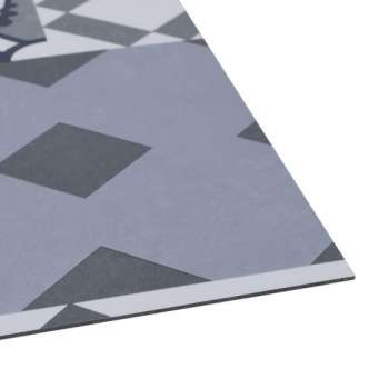 Vloerplanken 20 st zelfklevend 1,86 m² PVC gekleurd patroon