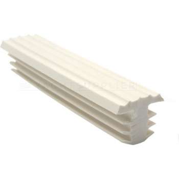 Traptrede profiel Wit - 25 meter