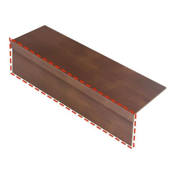 Traprenovatie stootbord (3 stuks) | Laminaat | Brons | 130 x 20 cm Traprenovatie stootbord (3 stuks) | Laminaat | Brons | 130 x 20 cm