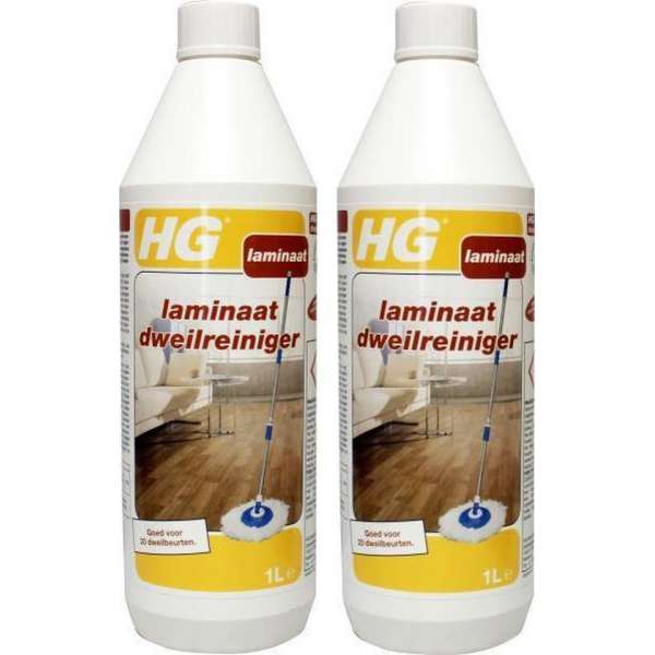 HG Laminaat dweilreiniger 1L - 2 Stuks ! HG Laminaat dweilreiniger 1L - 2 Stuks !