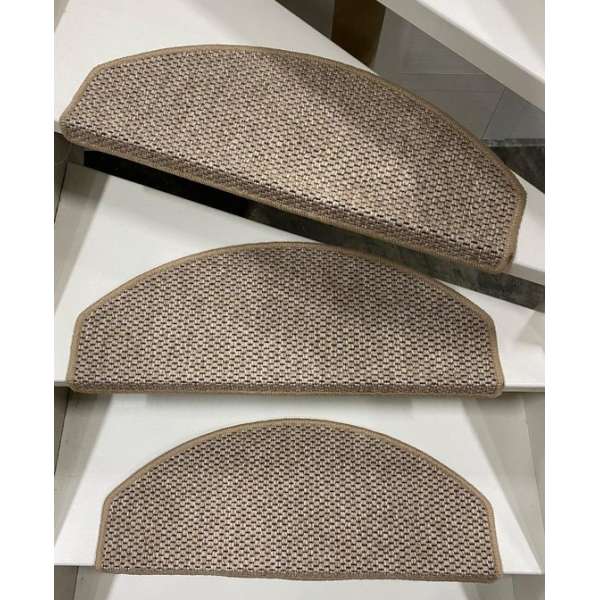 Trapmatten Como- 65x28cm- Lichtbeige- 15 stuks Trapmatten Como- 65x28cm- Lichtbeige- 15 stuks