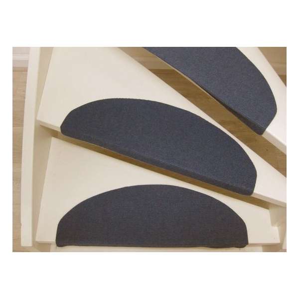Trapmatten Tripoli- 65 x 25 cm- Antraciet- 15 stuks Trapmatten Tripoli- 65 x 25 cm- Antraciet- 15 stuks
