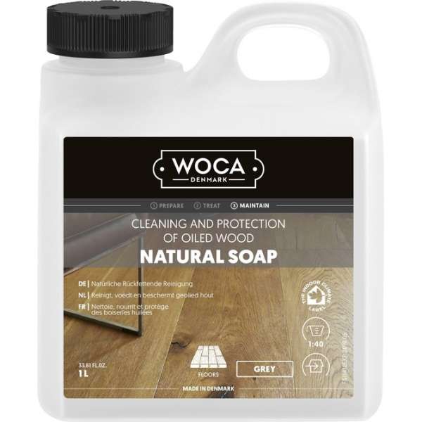 Woca Natuur Zeep GRIJS 2.5l Woca Natuur Zeep GRIJS 2.5l