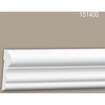 Wandlijst 151400 Profhome Lijstwerk Sierlijst Frieslijst tijdeloos klassieke stijl wit 2 m