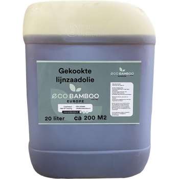 Gekookte lijnzaad olie lijnzaadolie, meubel olie, teakolie, lijnolie 20 liter