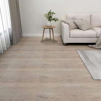 vidaXL Vloerplanken 20 st zelfklevend 1,86 m² PVC taupe  VDXL_330158