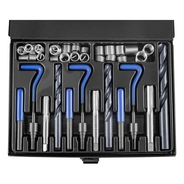 JBM Tools | Set van Draadreparatie M12 / M14 / M16 | JBM Tools | Set van Draadreparatie M12 / M14 / M16 |