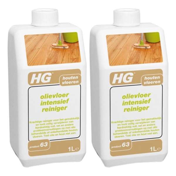 HG Intensief Vloerolie Reiniger - 1000 ml - 2 Stuks ! HG Intensief Vloerolie Reiniger - 1000 ml - 2 Stuks !