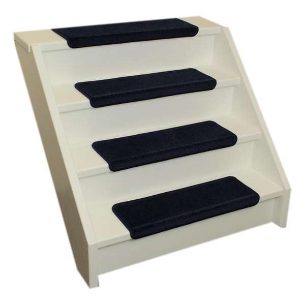 Pakket 15x Elite Soft Donker Blauwe Rechte Trapmatten 56x17x3,5 Pakket 15x Elite Soft Donker Blauwe Rechte Trapmatten 56x17x3,5