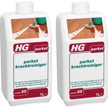 HG Parket krachtreiniger - 2 Stuks !