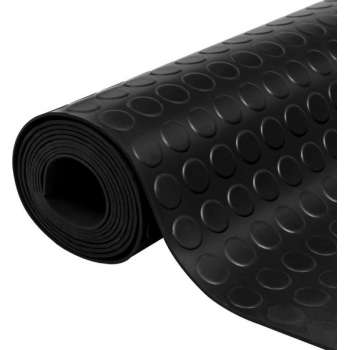 vidaXL Vloermat anti-slip 3 mm 1.5x4 m rubber stip