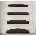 Trapmatten 15x Lima donker bruin ---62x19x3,5cm---