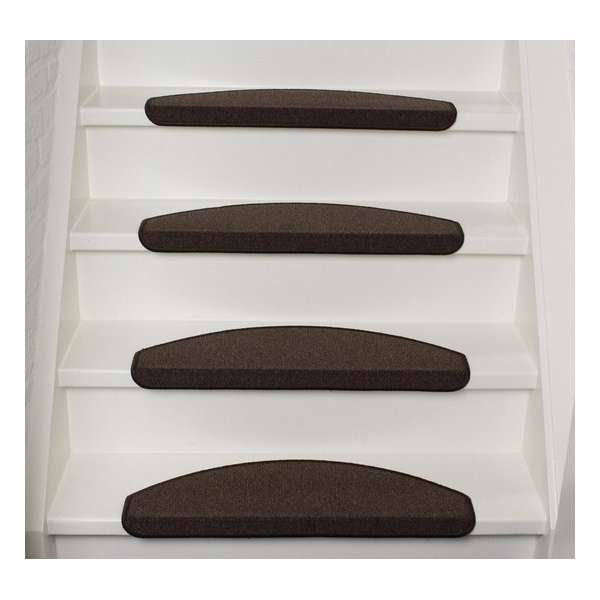 Trapmatten 15x Lima donker bruin ---62x19x3,5cm--- Trapmatten 15x Lima donker bruin ---62x19x3,5cm---