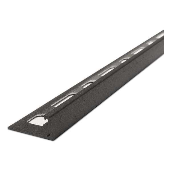 Schlüter tegelprofiel Jolly trendline - Donker antraciet - 12,5 mm x 2500mm Schlüter tegelprofiel Jolly trendline - Donker antraciet - 12,5 mm x 2500mm