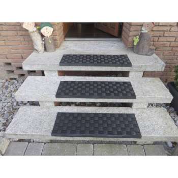 Westfalia Rubberen traptreden bruin 3 stuks