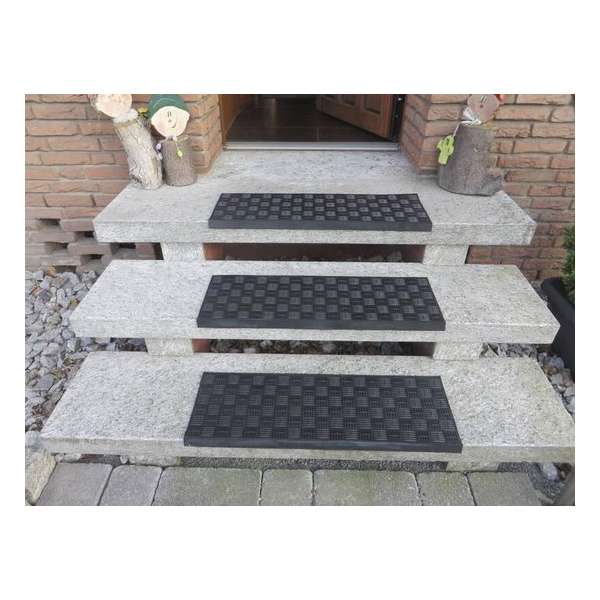 Westfalia Rubberen traptreden bruin 3 stuks Westfalia Rubberen traptreden bruin 3 stuks