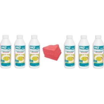 HG voegenreiniger concentraat Doos 6 Stuks + 10 Microvezeldoeken