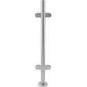 MonsterShop Stainless Steel Balustrade, Mid Post, 110cm H