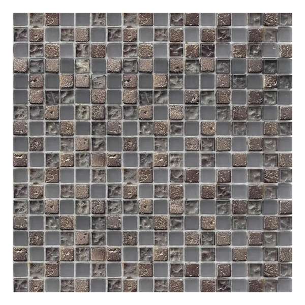 Alfa Mosaico Mozaiek Fantasia mix grijs travertine/glas 1,5x1,5x0,8 cm - Mix, Grijs Prijs per 1 matje. Alfa Mosaico Mozaiek Fantasia mix grijs travertine/glas 1,5x1,5x0,8 cm - Mix, Grijs Prijs per 1 matje.