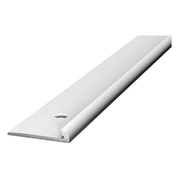 Aluminium afsluitprofiel geboord - rond - 3,5mm x 2,50m Aluminium afsluitprofiel geboord - rond - 3,5mm x 2,50m