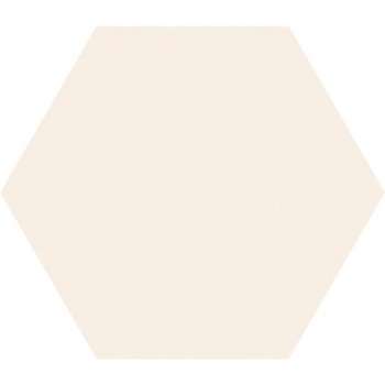 1,16m² - Hexagon / zeshoek vloer- en wandtegels - Timeless Ivory Mat 15x17 - Wandtegels keuken / badkamer