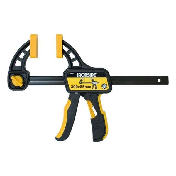 Ironside Snelspanlijmklem 1-hand 300 x 85mm Ironside Snelspanlijmklem 1-hand 300 x 85mm
