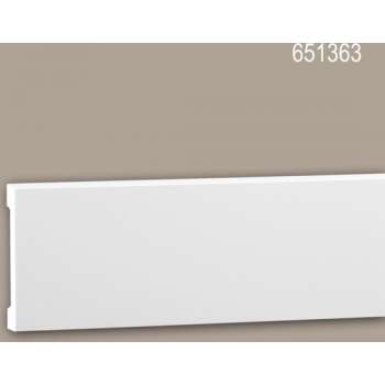 Wandlijst 651363 Profhome Lijstwerk Sierlijst Frieslijst modern design wit 2 m