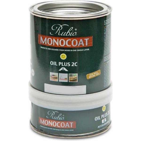 Rubio Monocoat Oil + 2C comp. SET A+B / Gold/ metelan Blik 350ML Oyster Rubio Monocoat Oil + 2C comp. SET A+B / Gold/ metelan Blik 350ML Oyster