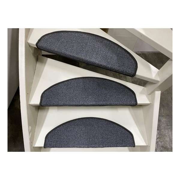 Trapmatten Rome- 65x28 cm- Antraciet- 15 stuks Trapmatten Rome- 65x28 cm- Antraciet- 15 stuks