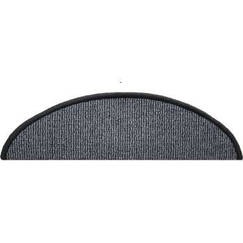 Trapmat Durban Antraciet 15 stuks 16x56 cm haak 4 cm