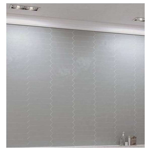 1,14m² - Wandtegels Dimsey Grijs 6,5x33,2 - Keuken / Badkamer tegels 1,14m² - Wandtegels Dimsey Grijs 6,5x33,2 - Keuken / Badkamer tegels