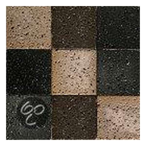 Alfa Mosaico Mozaiek Lava mix beige lavasteen 9,8x9,8x0,8 cm -  Beige Prijs per 1 matje.