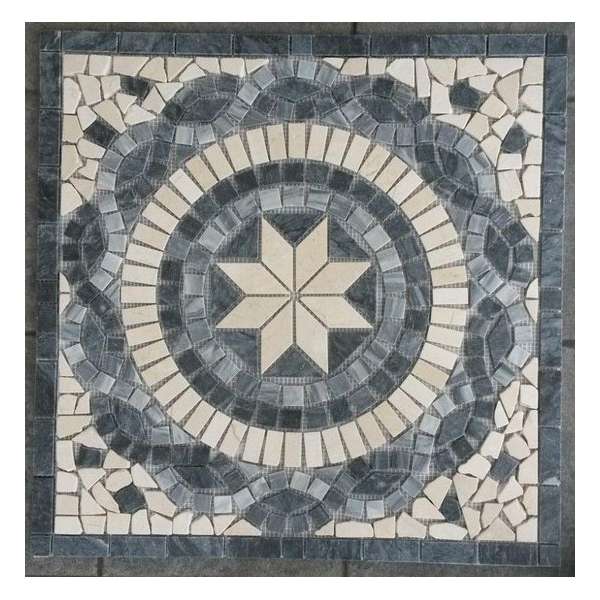 Mozaiek medallion EM4 66 x 66cm Mozaiek medallion EM4 66 x 66cm