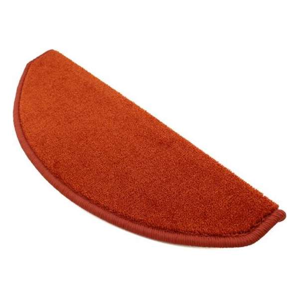 Pakket 15x Elite Soft Donker Oranje Trapmatten 62x19x3,5 Pakket 15x Elite Soft Donker Oranje Trapmatten 62x19x3,5