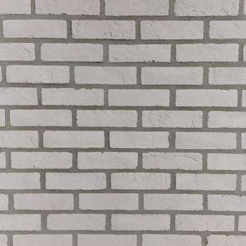 WOON-DISCOUNTER.NL - Baksteenstrip Volendam - Wit - Muurbekleding  - Sierstrips - 515007