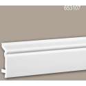 Plint 653107 Profhome Lijstwerk Sierlijst tijdeloos klassieke stijl wit 2 m