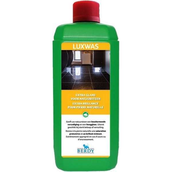 Luxwas - Sterkere glans NATUURSTEEN - Berdy - 1 L Luxwas - Sterkere glans NATUURSTEEN - Berdy - 1 L
