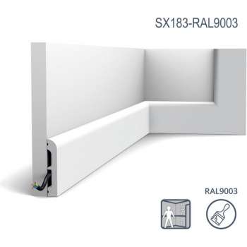 Plint Orac Decor Modern SX183-RAL9003