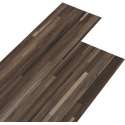 vidaXL Vloerplanken zelfklevend 5.02 m² 2 mm PVC gestreept bruin