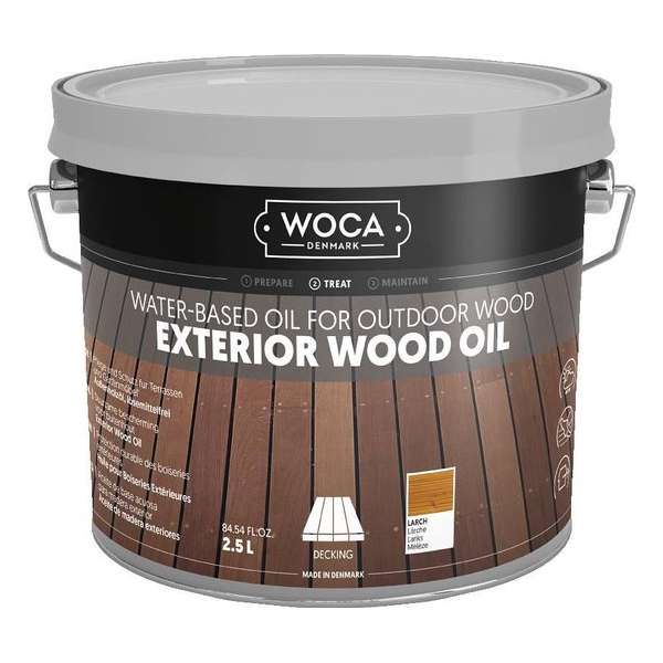WOCA Exterior Oil Lariks - 2,5 liter WOCA Exterior Oil Lariks - 2,5 liter