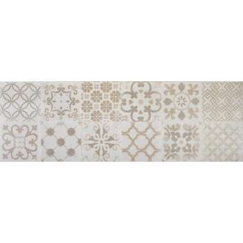 Keramische tegel Dakar Dec Pearl 30x90 - Woodson and Stone - parelwit