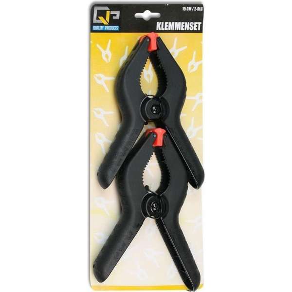 2x Hobby lijmklemmen/veerklemmen 15 cm - Hobby/klusbenodigdheden - Marktkraamklemmen 2 stuks 2x Hobby lijmklemmen/veerklemmen 15 cm - Hobby/klusbenodigdheden - Marktkraamklemmen 2 stuks