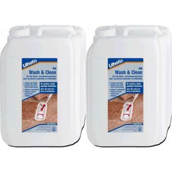 Lithofin MN Voordeelpack - Wash & Clean - Dagelijks onderhoudsproduct NATUURSTEEN - 2 x 5 L