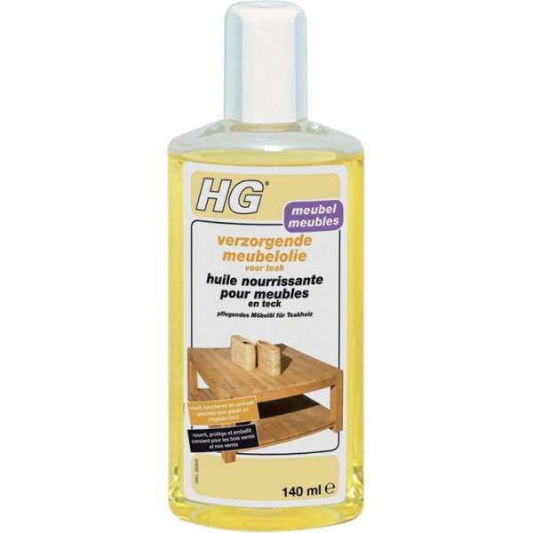 Meubelolie verzorgend - HG - 140 ml      En teck