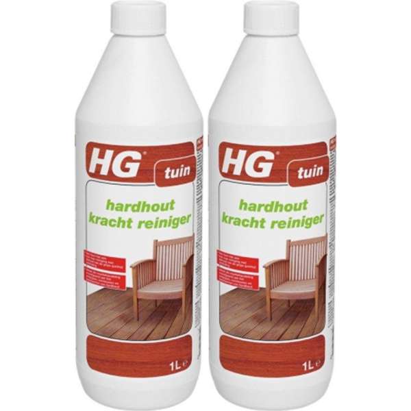 HG Hardhout Krachtreiniger - 1000 ml - 2 Stuks ! HG Hardhout Krachtreiniger - 1000 ml - 2 Stuks !