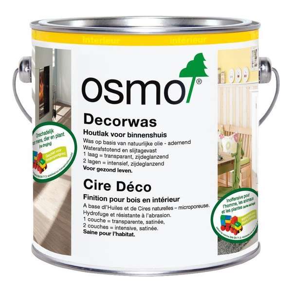 Osmo Decorwas 3101 Transparant Osmo Decorwas 3101 Transparant