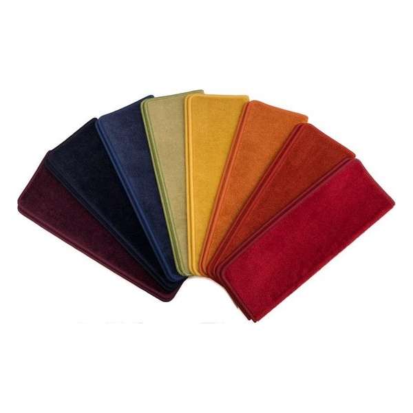 Pakket 16x Elite Soft Fruity Mix Rechte Trapmatten 56x17x3,5 Pakket 16x Elite Soft Fruity Mix Rechte Trapmatten 56x17x3,5