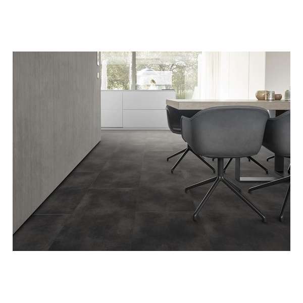 Coretec Megastone pvc vloer, Canyon, donker grijs, 50LVTE1906 Coretec Megastone pvc vloer, Canyon, donker grijs, 50LVTE1906