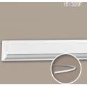 Wandlijst 151305F Profhome Lijstwerk flexibele lijst Sierlijst neo-classicisme stijl wit 2 m