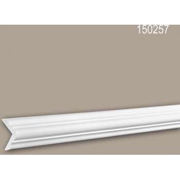 Kroonlijst 150257 Profhome Sierlijst Lijstwerk neo-classicisme stijl wit 2 m